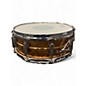Used Ludwig 14in Supraphonic Snare brass Drum