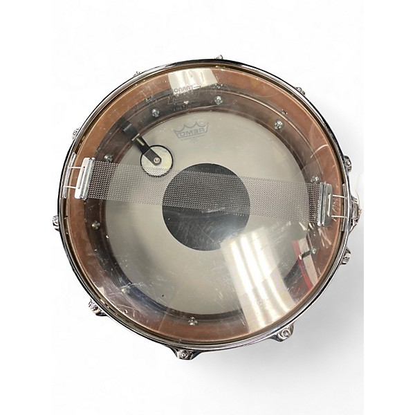 Used Ludwig 14in Supraphonic Snare brass Drum