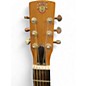 Used Dobro Hound Dog Deluxe Round Neck Tiger Eye Resonator Guitar