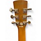 Used Dobro Hound Dog Deluxe Round Neck Tiger Eye Resonator Guitar