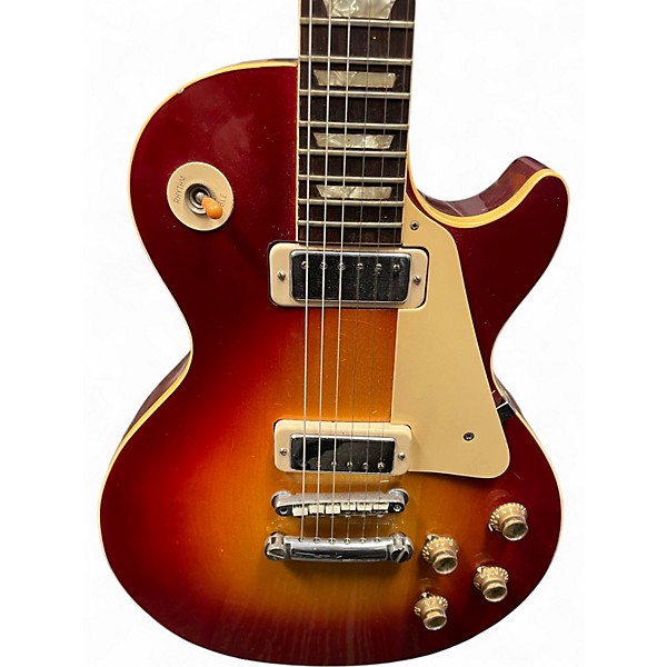 Vintage 1970s Gibson Les Paul Deluxe SUNBURST Solid Body Electric Guitar