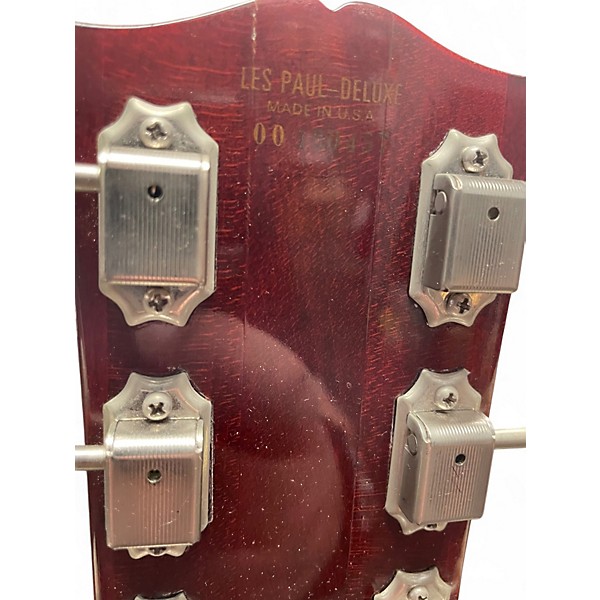Vintage 1976 Gibson Les Paul Deluxe WINE RED Solid Body Electric Guitar