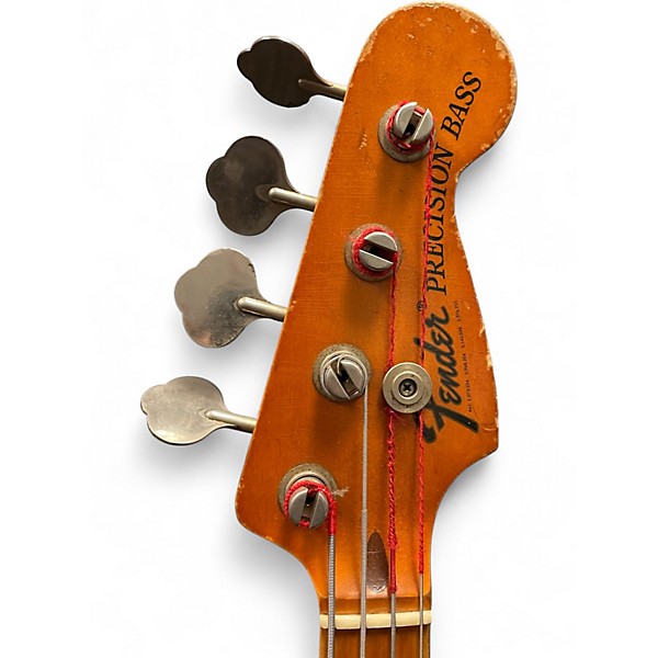 Vintage 1970s Fender PRECISION BASS NATURAL Electric Bass Guitar