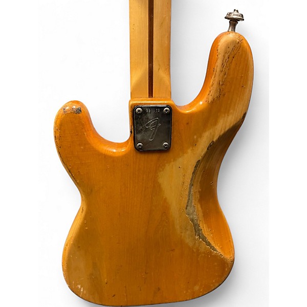 Vintage 1970s Fender PRECISION BASS NATURAL Electric Bass Guitar