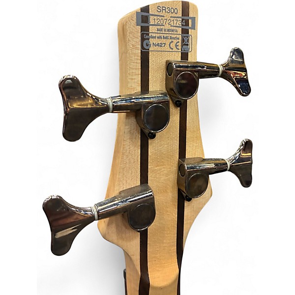 Used Ibanez SR300 MINIGHT GRAY Electric Bass Guitar