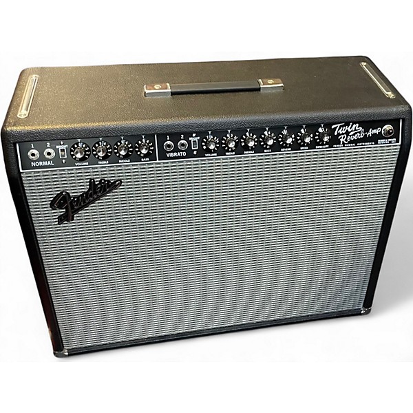 Used Fender 1965 Reissue Twin Reverb 85W 2x12 Tube Guitar Combo Amp