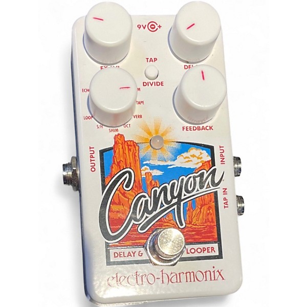Used Electro-Harmonix Canyon Delay and Looper Effect Pedal