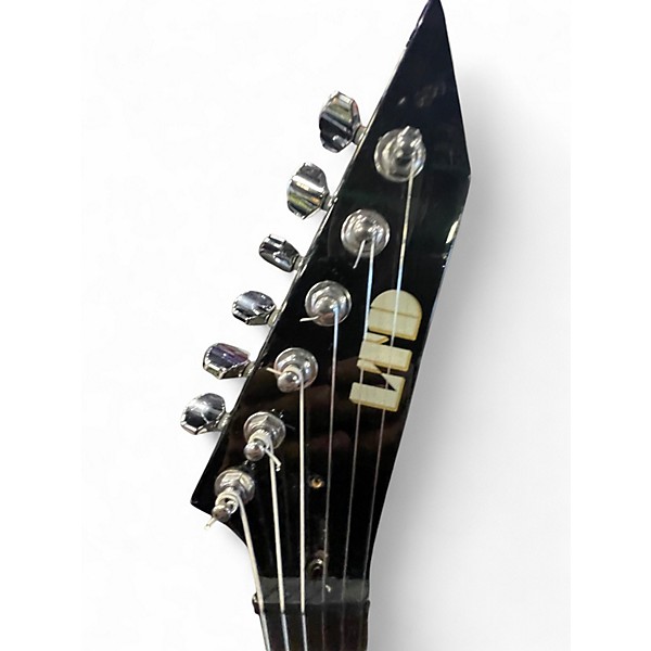 Used ESP LTD V-50 Black Solid Body Electric Guitar