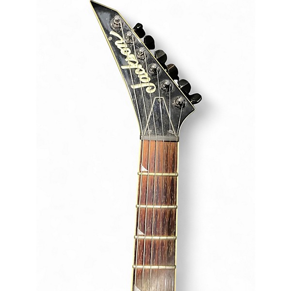 Used Jackson MG SERIES DINKY TRANS BLACK Solid Body Electric Guitar