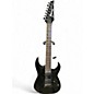Used Ibanez RG7321 7 String Black Solid Body Electric Guitar thumbnail