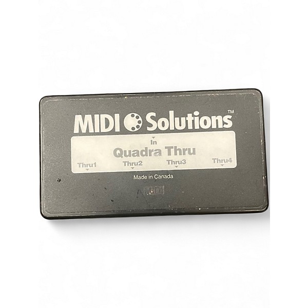 Used MIDI Solutions QUADRA THRU MIDI Utility