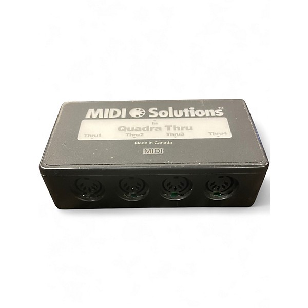 Used MIDI Solutions QUADRA THRU MIDI Utility