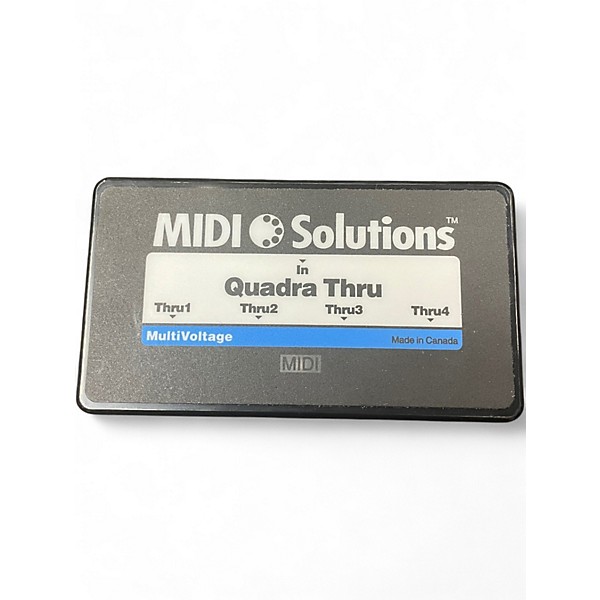 Used MIDI Solutions QUADRA THRU MIDI Utility