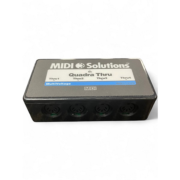 Used MIDI Solutions QUADRA THRU MIDI Utility