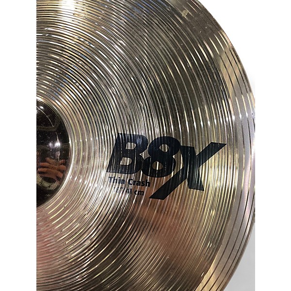 Used SABIAN 16in B8X THIN CRASH Cymbal