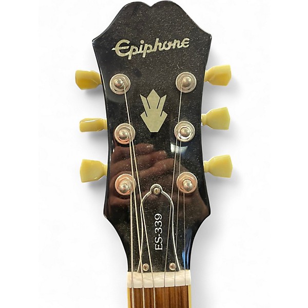 Used Epiphone ES339 3 Color Sunburst Hollow Body Electric Guitar