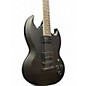 Used ESP LTD VOLSUNG-200 Satin Black Solid Body Electric Guitar
