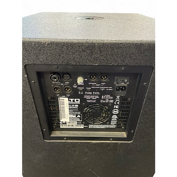 Used Alto TS SUB 18 Powered Subwoofer