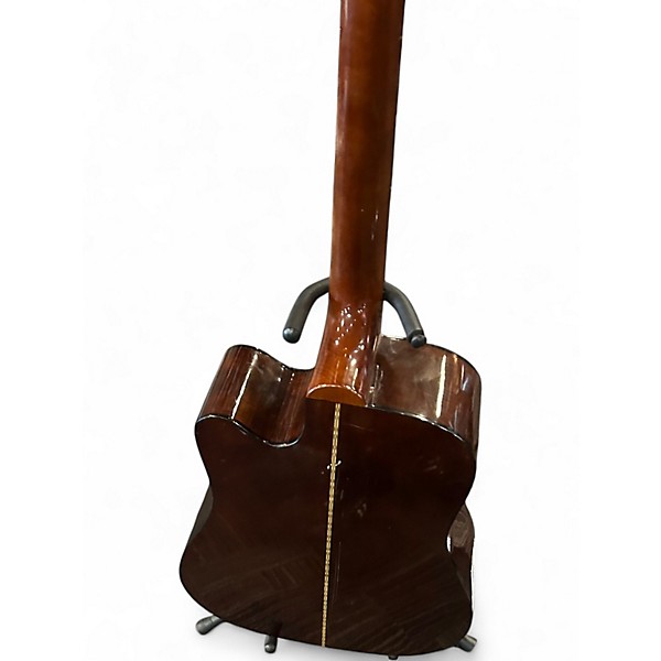 Used Samick lw025 Natural Acoustic Electric Guitar