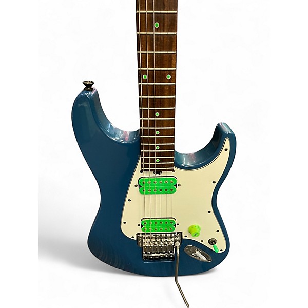 Used Floyd Rose DST2 Blue Solid Body Electric Guitar