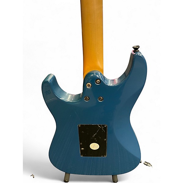 Used Floyd Rose DST2 Blue Solid Body Electric Guitar