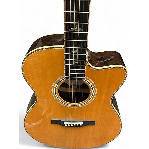 Used PRS A60E Natural Acoustic Electric Guitar