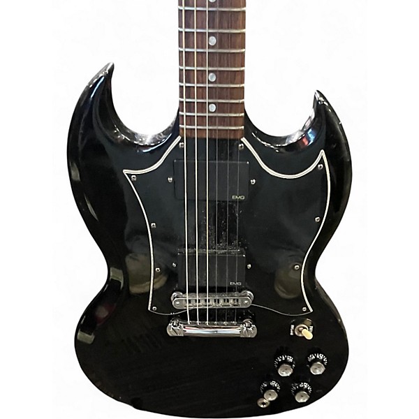 Used Gibson SG Gothic Morte Black Solid Body Electric Guitar