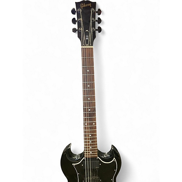 Used Gibson SG Gothic Morte Black Solid Body Electric Guitar