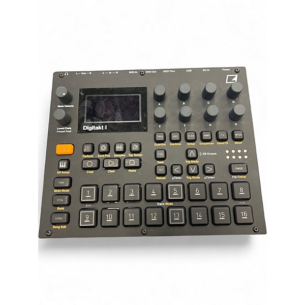Used Elektron DIGATAKT II Drum Machine