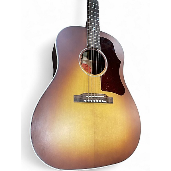 Used 2025 Gibson J45 50S FADED Vintage Sunburst Acoustic Electric Guitar