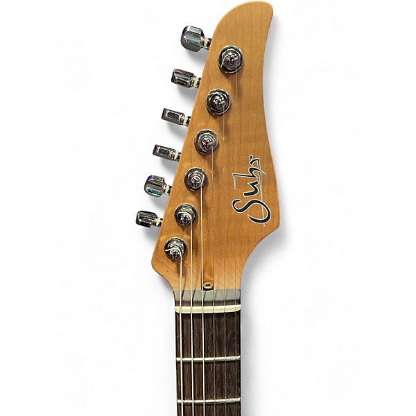 Used Suhr CLASSIC S Metallic Orange Solid Body Electric Guitar