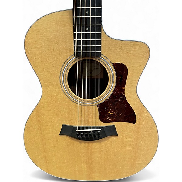 Used Taylor 254 CE Natural 12 String Acoustic Electric Guitar
