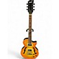 Used Xaviere PRO550 Yellow Burst Quilt Hollow Body Electric Guitar thumbnail