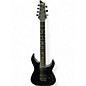 Used Schecter Guitar Research C-7 SLS Elite Evil Twin Black Solid Body Electric Guitar thumbnail