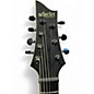 Used Schecter Guitar Research C-7 SLS Elite Evil Twin Black Solid Body Electric Guitar