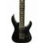 Used Schecter Guitar Research C-7 SLS Elite Evil Twin Black Solid Body Electric Guitar