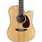 Used Takamine EG340DLX Natural Acoustic Electric Guitar