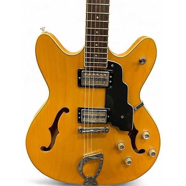 Used DeArmond STARFIRE Natural Hollow Body Electric Guitar