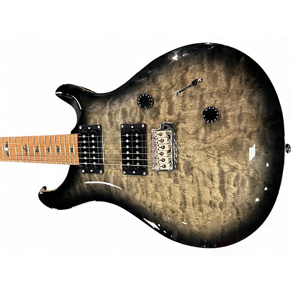 Used PRS SE Custom 24 Charcoal Solid Body Electric Guitar