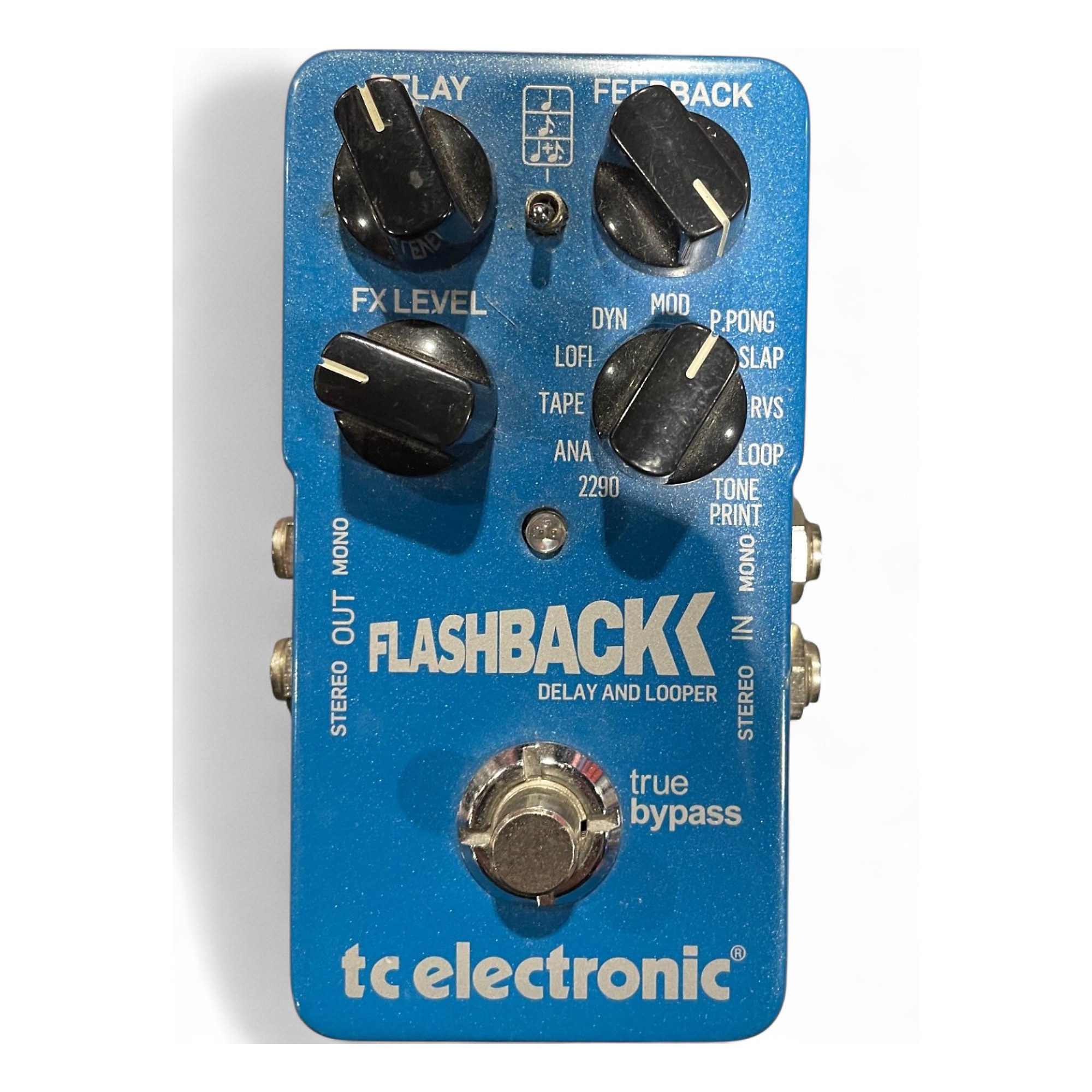 ギター tc electronic FlashBack DELAY AND LOOPER Used TC Electronic Flashback Delay And Looper Effect Pedal