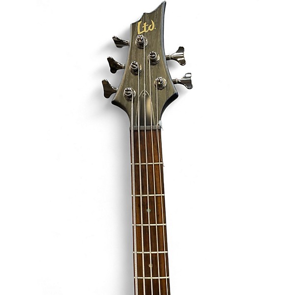 Used Ltd B335 Black Electric Bass Guitar