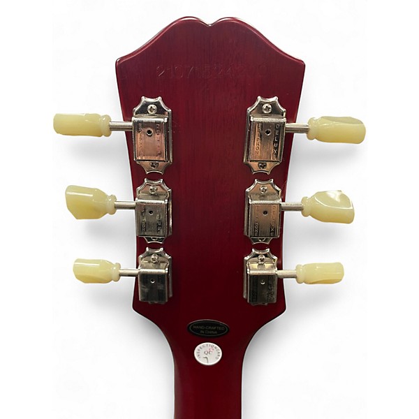 Used Epiphone Les Paul Cherry Sunburst Solid Body Electric Guitar