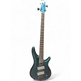 Used Ibanez SRMS720 Blue Chameleon Electric Bass Guitar