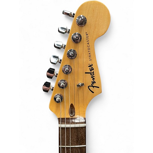 Used Fender Standard Stratocaster HSS Black Solid Body Electric Guitar