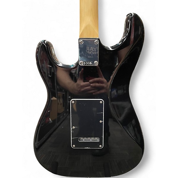 Used Fender Standard Stratocaster HSS Black Solid Body Electric Guitar