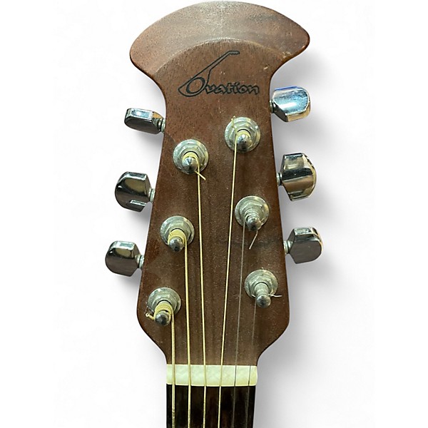 Used Ovation GCS 771-C Natural Acoustic Electric Guitar