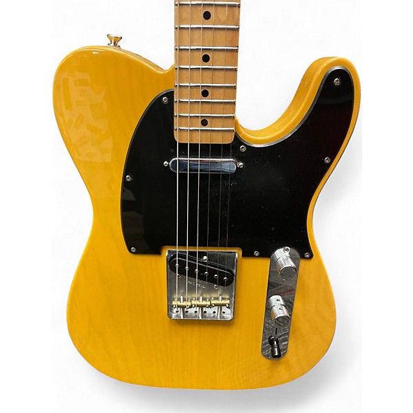 Used Fender Player Telecaster Butterscotch Solid Body Electric Guitar