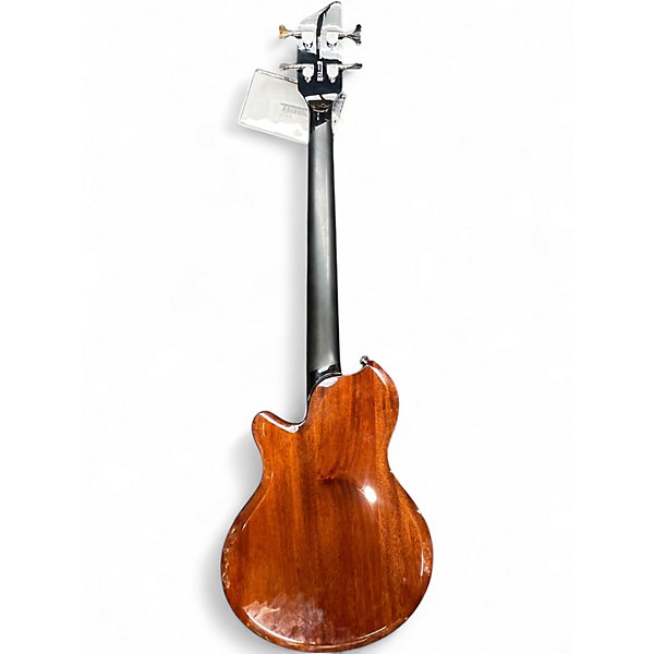Used Supro huntington piezo Walnut Electric Bass Guitar