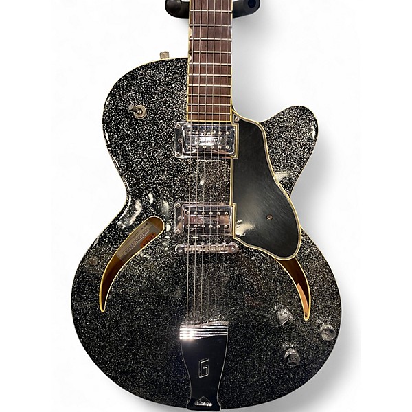Used Gretsch Guitars G3166 HISTORIC SERIES BLACK SPARKLE Hollow Body Electric Guitar