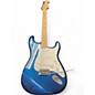 Used Fender Standard Stratocaster Electron Blue Metallic Solid Body Electric Guitar thumbnail